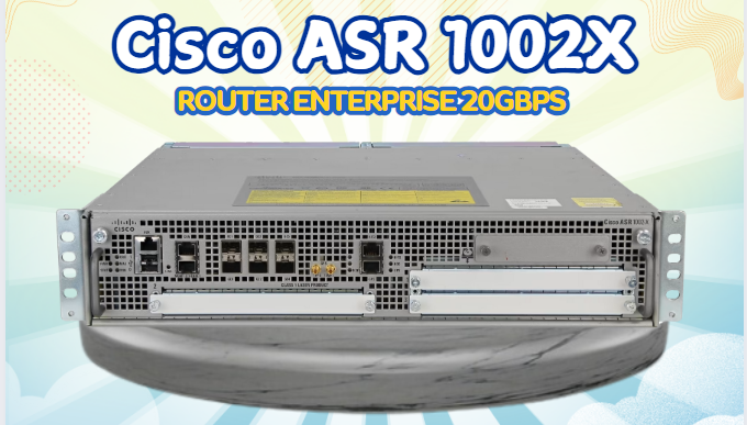 Cisco ASR 1002X: Router Enterprise 20Gbps Ready Stock Jakarta!