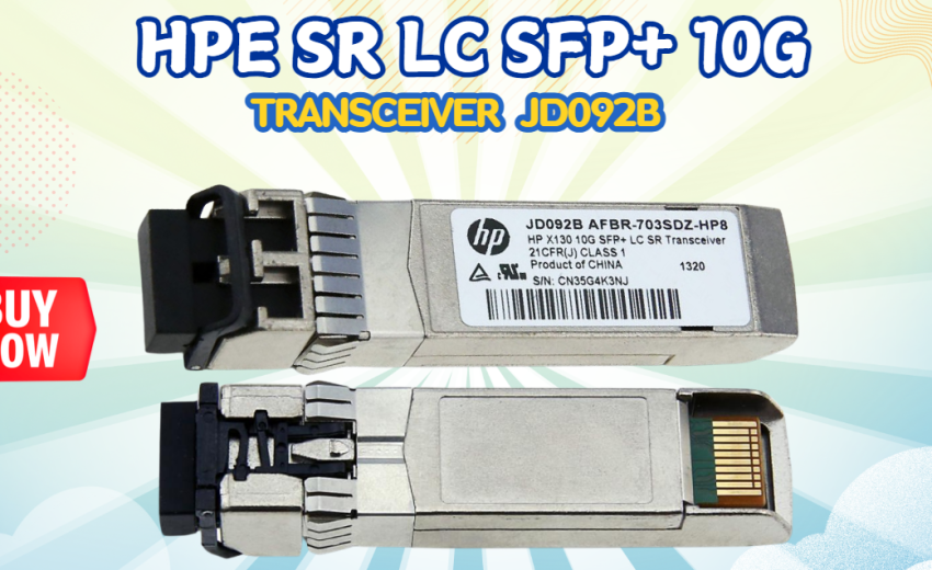 HPE 10G-SR Transceiver JD092B: Koneksi 10Gbps Super Cepat!